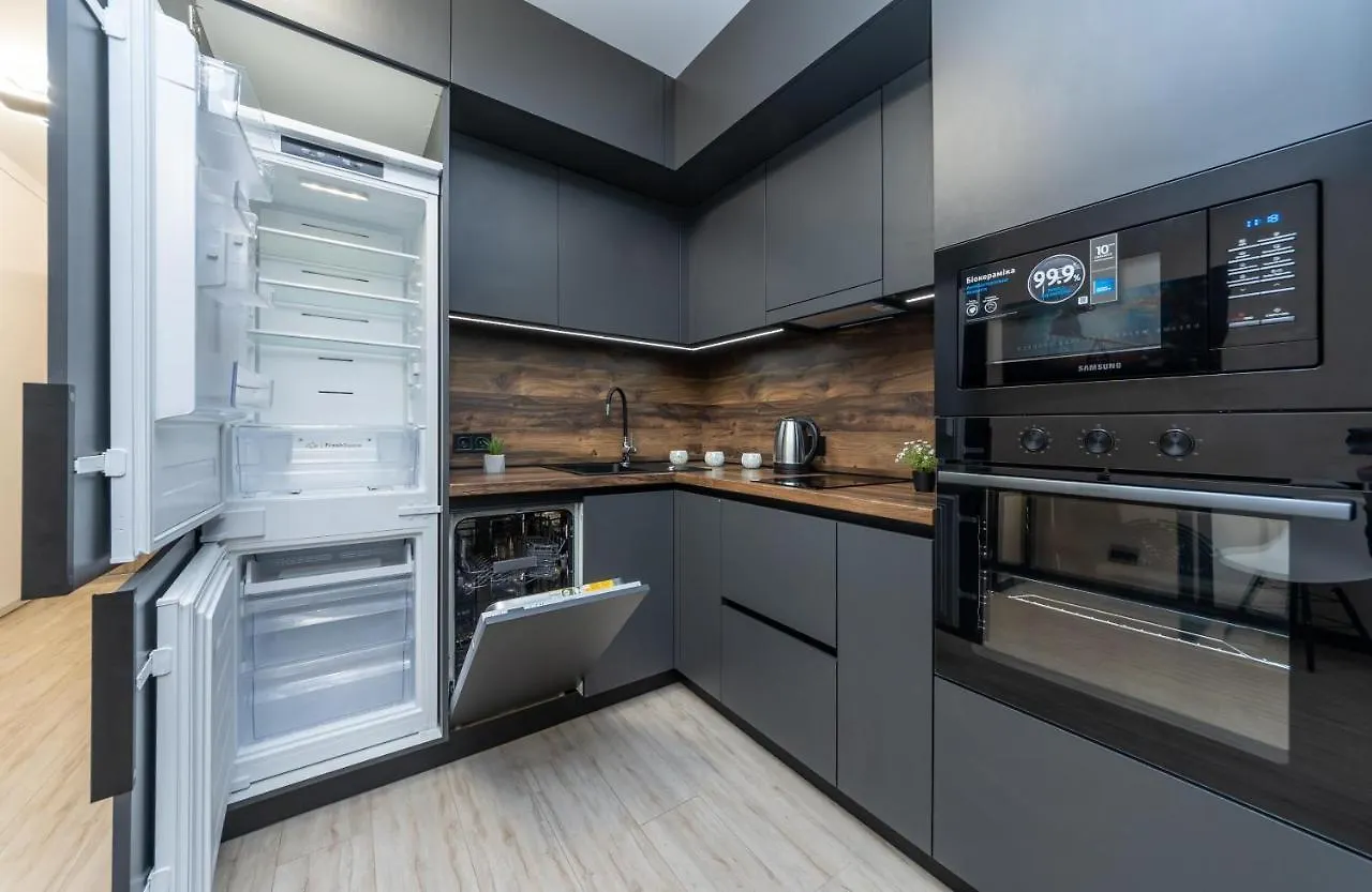 Apartment Люкс На Бориспільській Жк Олімпік Парк, Генератор На Будинку Kyiv Ukraine